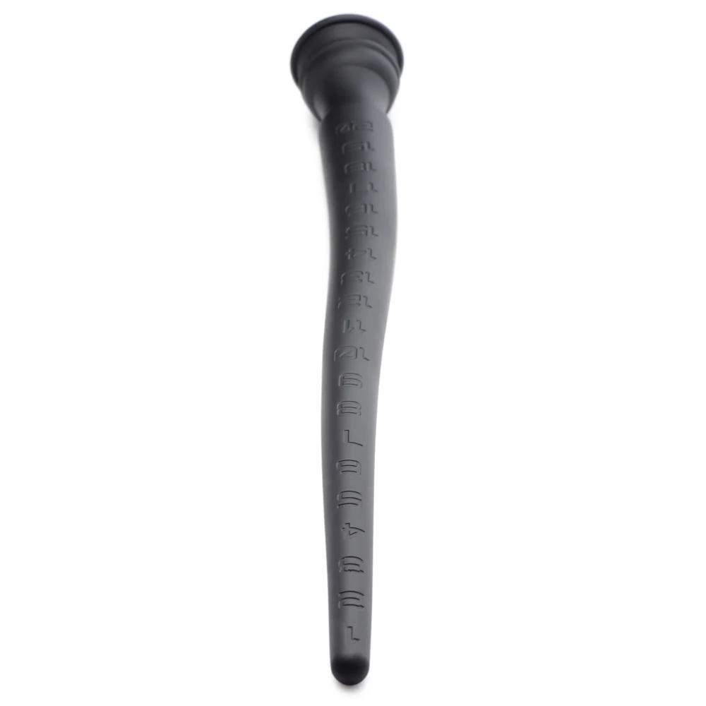 Hosed Silicone Tapered Anal Hose With Suction Cup - Image 12