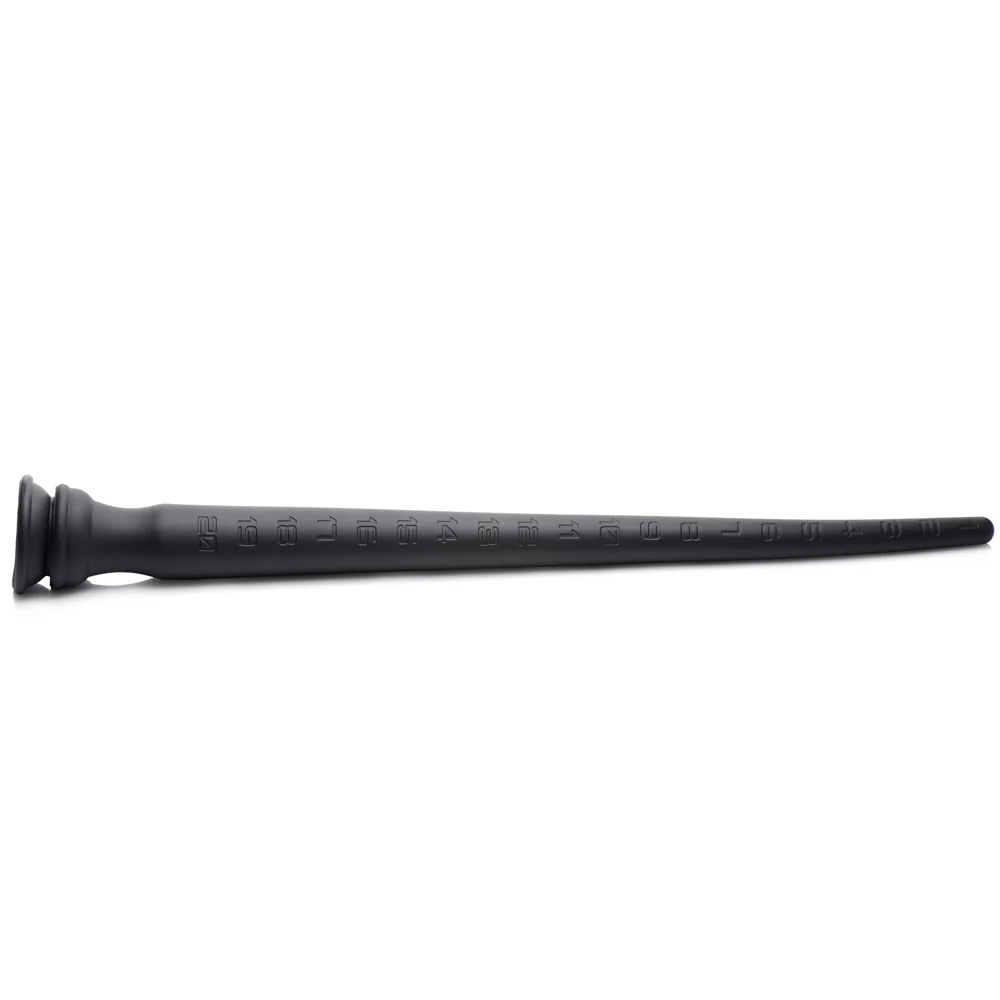 Hosed Silicone Tapered Anal Hose With Suction Cup - Image 9