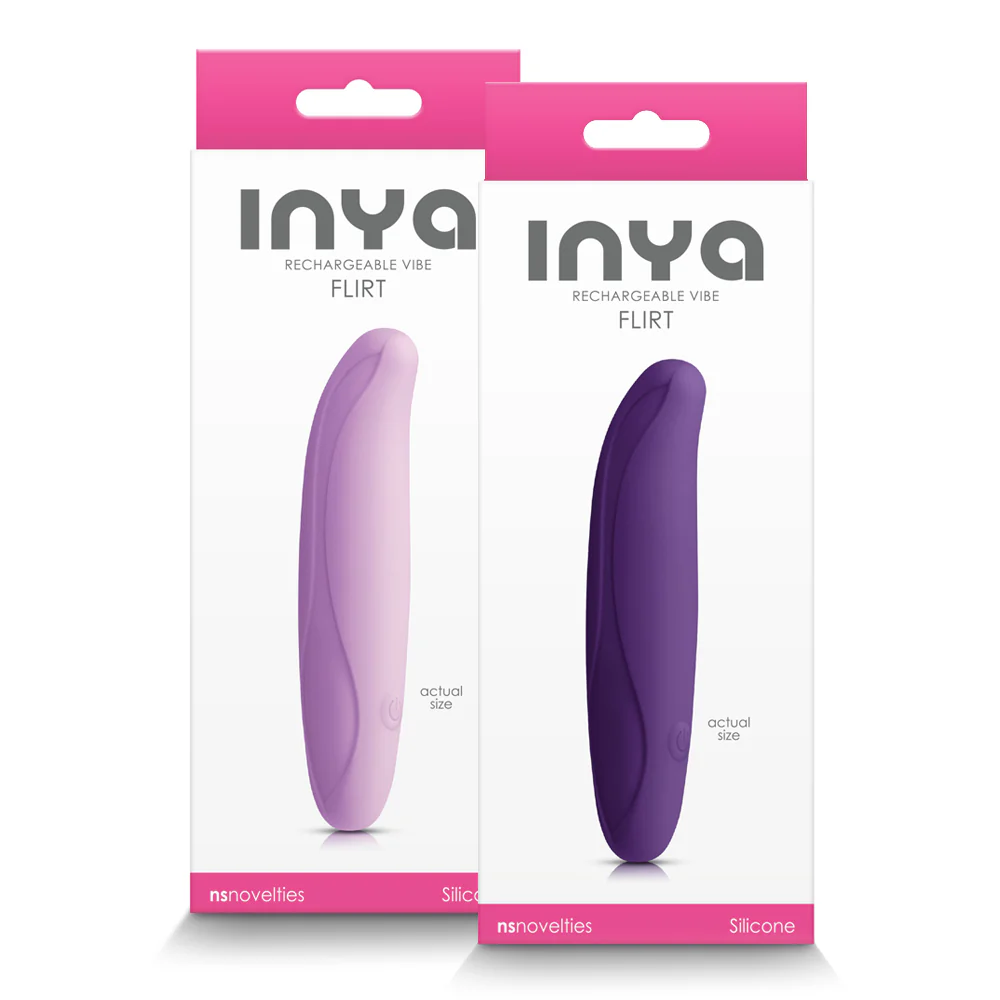 Inya Flirt Rechargeable Ultra-Flexible Silicone Vibrator - Image 5