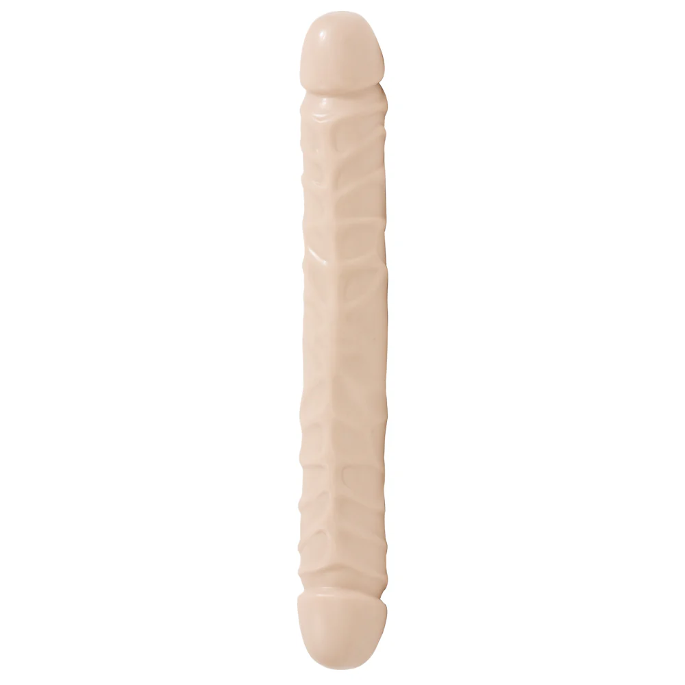 Doc Johnson Jr. Veined 12" Double Header Dildo