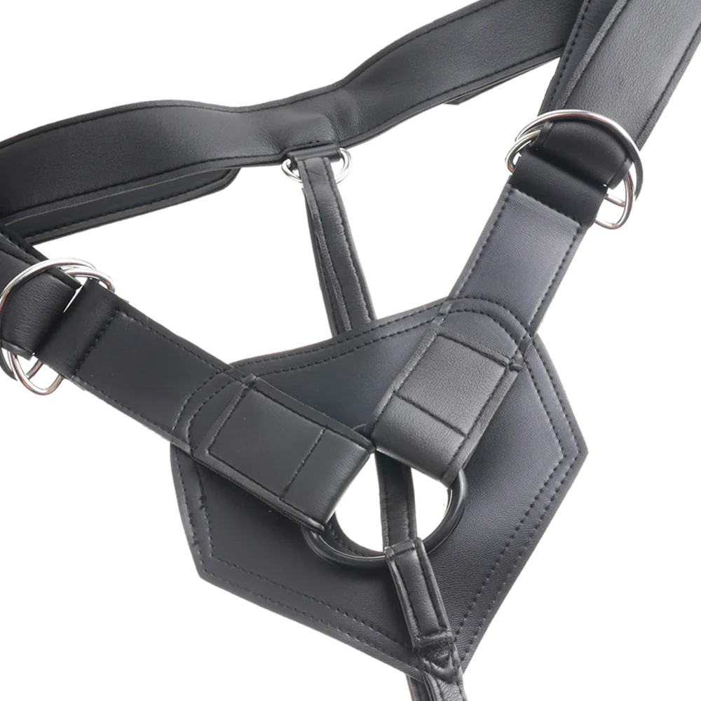 King Cock Strap-On Harness With 7" Cock Dildo - Image 4