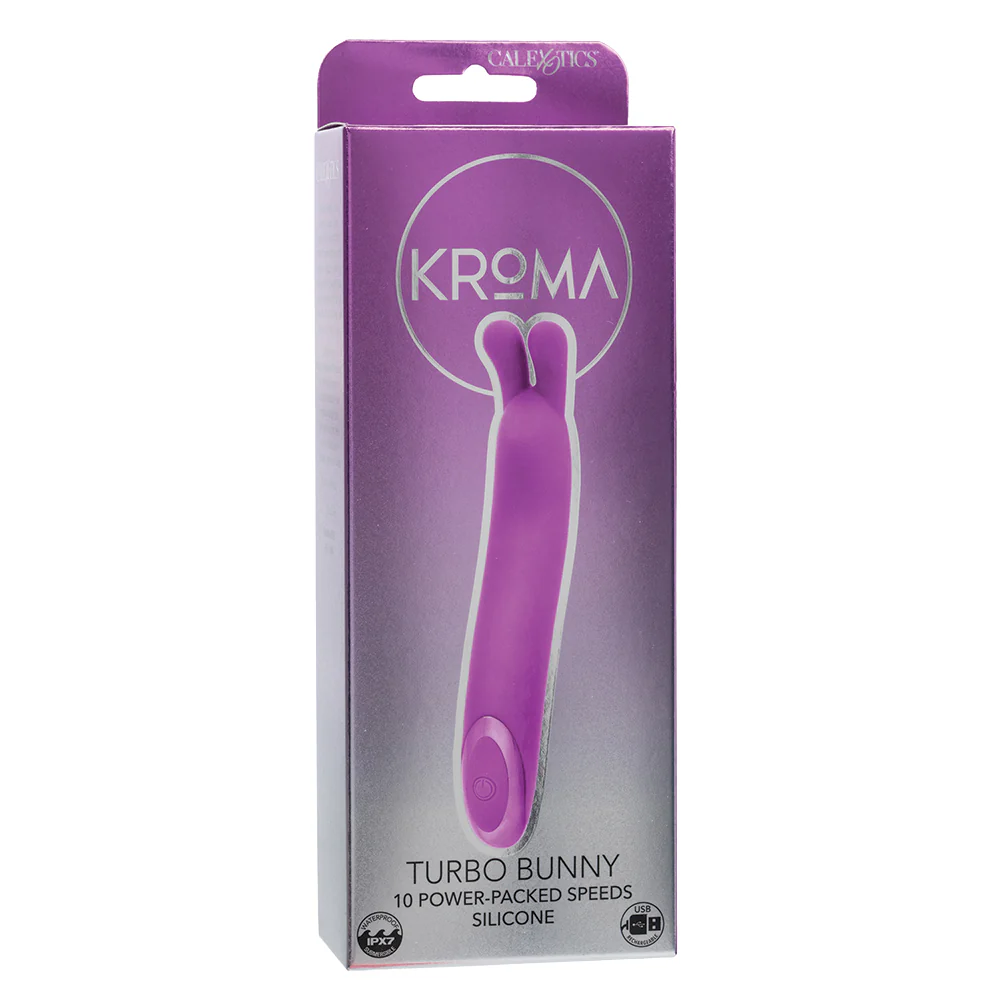 Kroma Turbo Bunny Power-Packed 10-Speed Silicone Mini Vibrator - Image 6