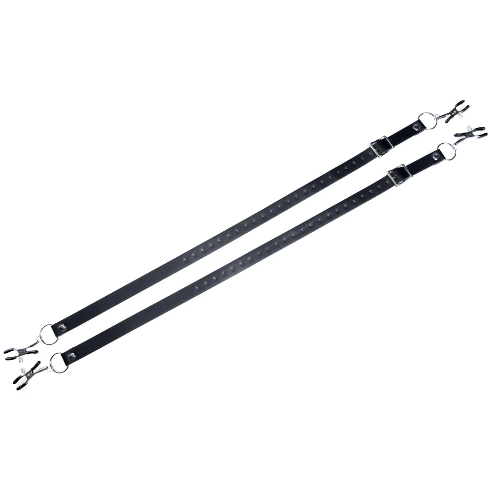 Master Series Spread Labia Spreader Straps With Clamps - Image 4