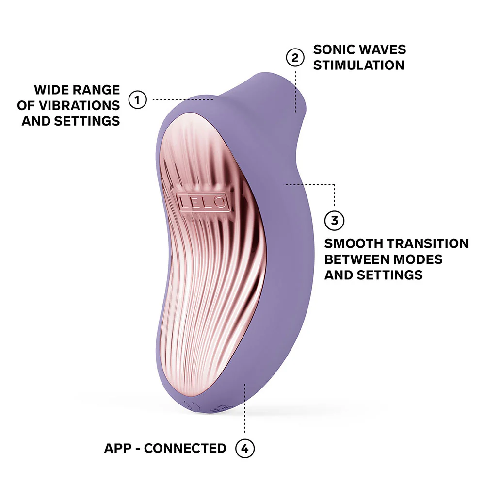 LELO Sona 3 App-Compatible SmoothRise Sonic Clitoral Stimulator - Image 7