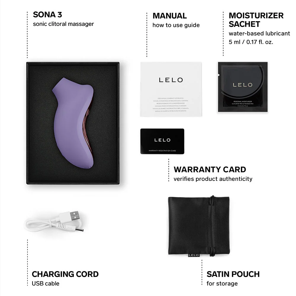 LELO Sona 3 App-Compatible SmoothRise Sonic Clitoral Stimulator - Image 8