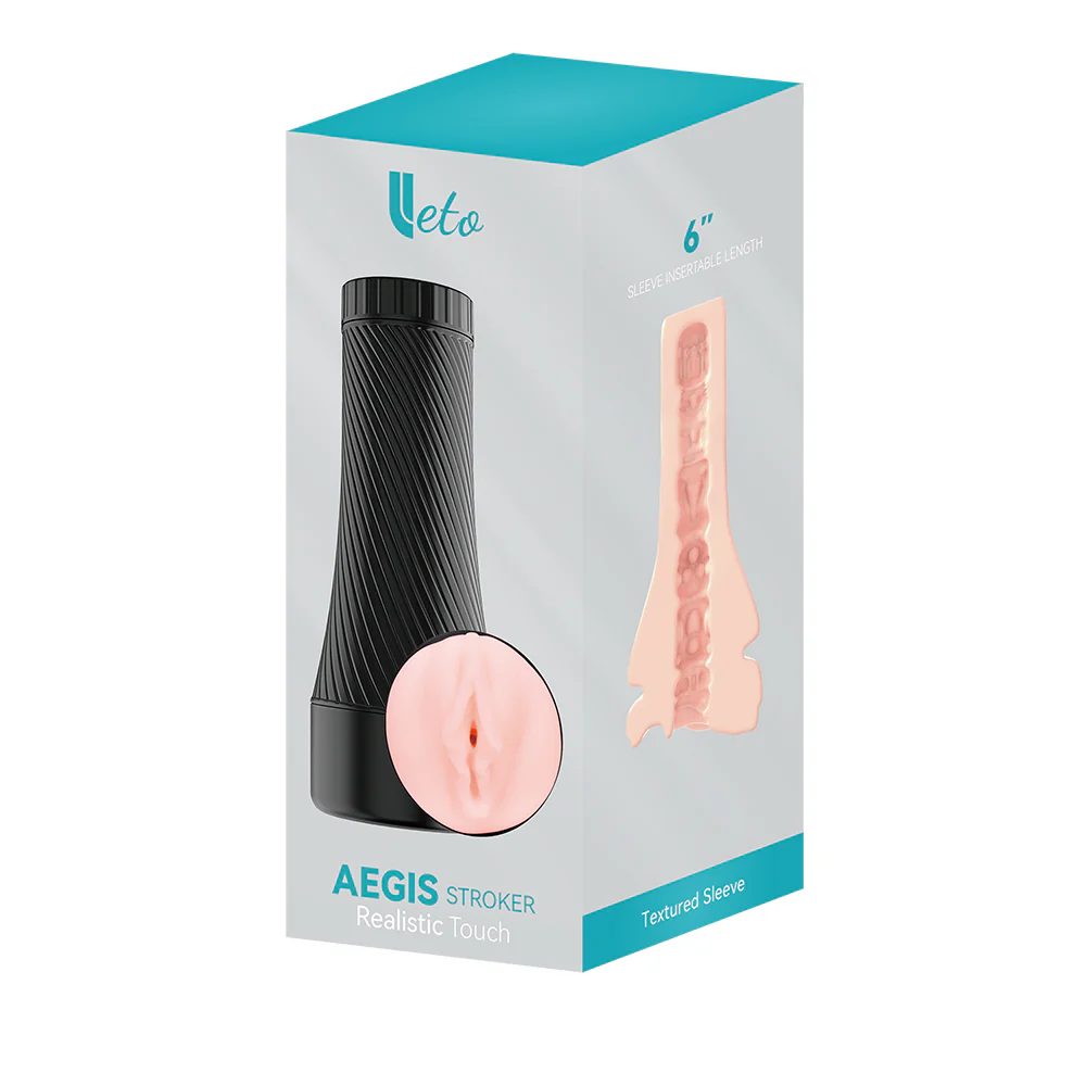 Leto 6" Aegis Stroker Realistic Touch Vagina Masturbator - Image 4