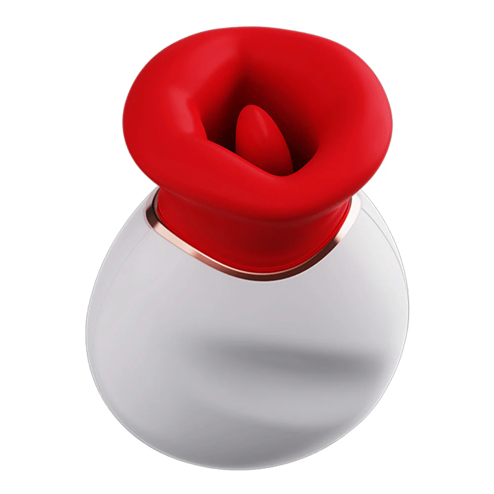 Leto Crimson Kiss Clitoral Suction & Licking Stimulator - Image 2