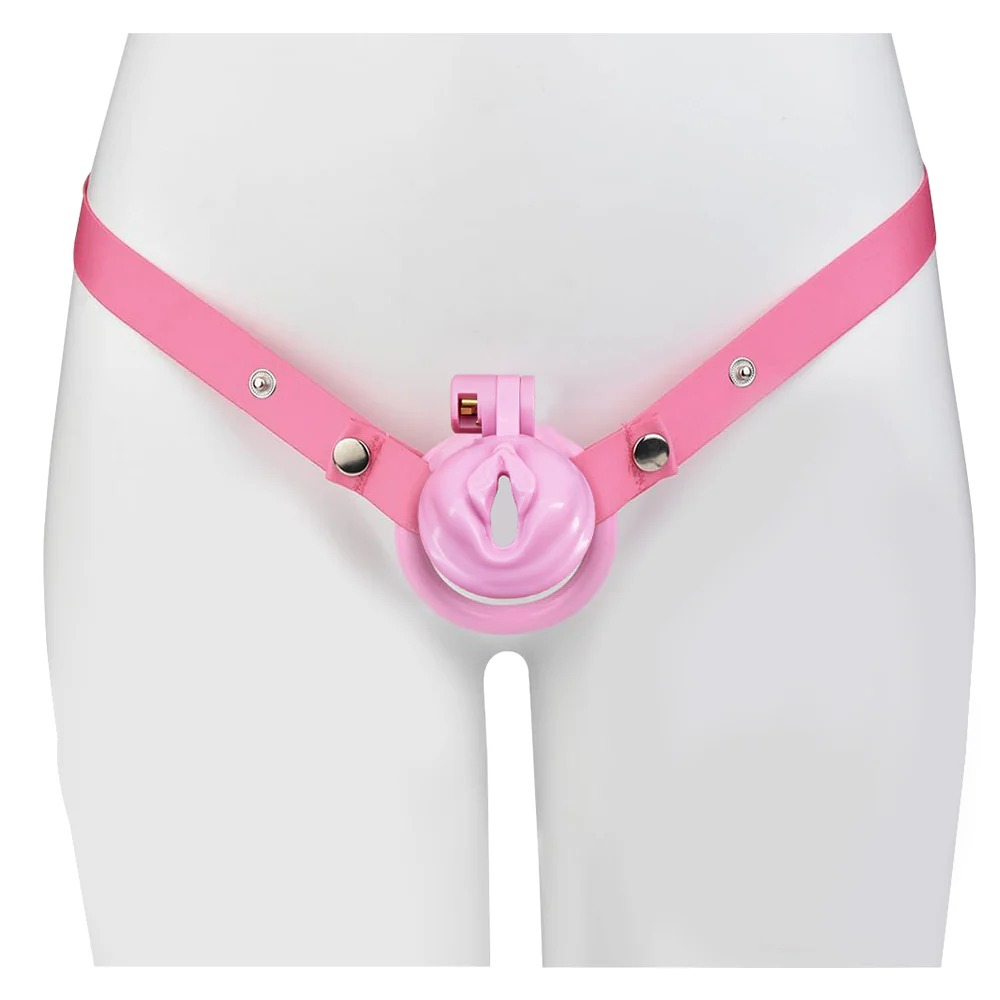 Leto Lockable Vagina Chastity Cage - Image 2