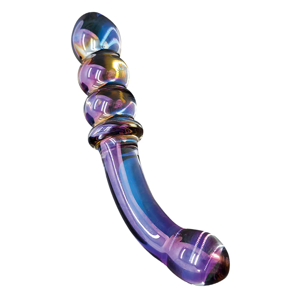 Leto Magic Glass Double-Ended G-Spot & Prostate Dildo - Image 3