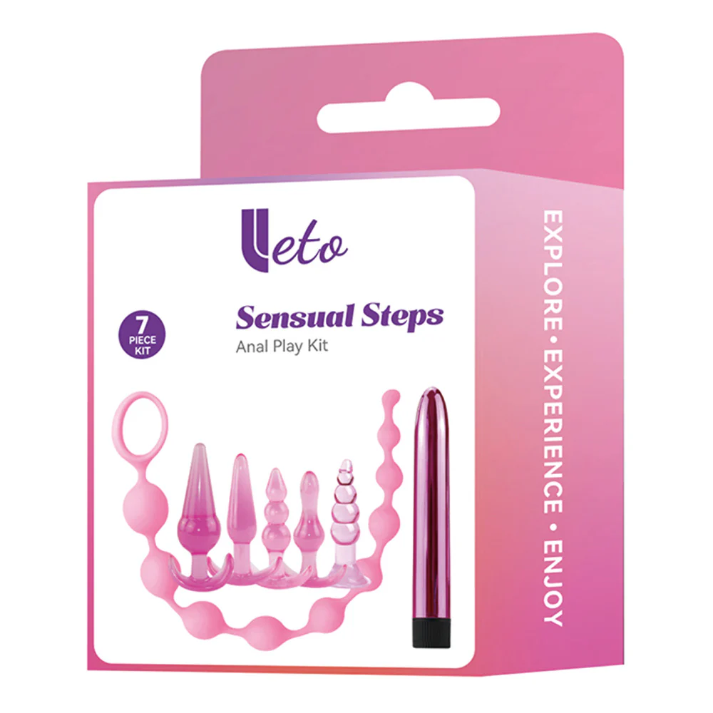 Leto Sensual Steps 7-Piece Anal Play Kit - Image 6