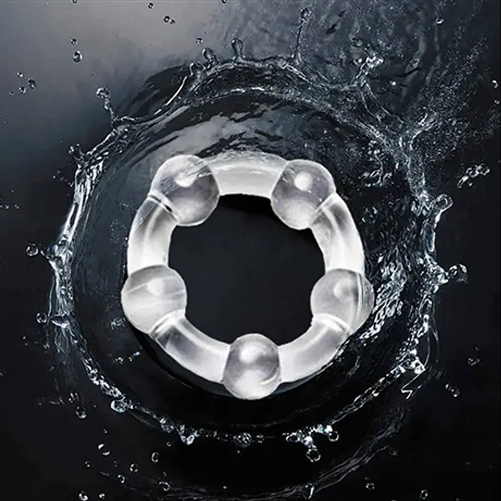 Leto Stay Hard Beaded Cock Rings 3-Pack - Image 3