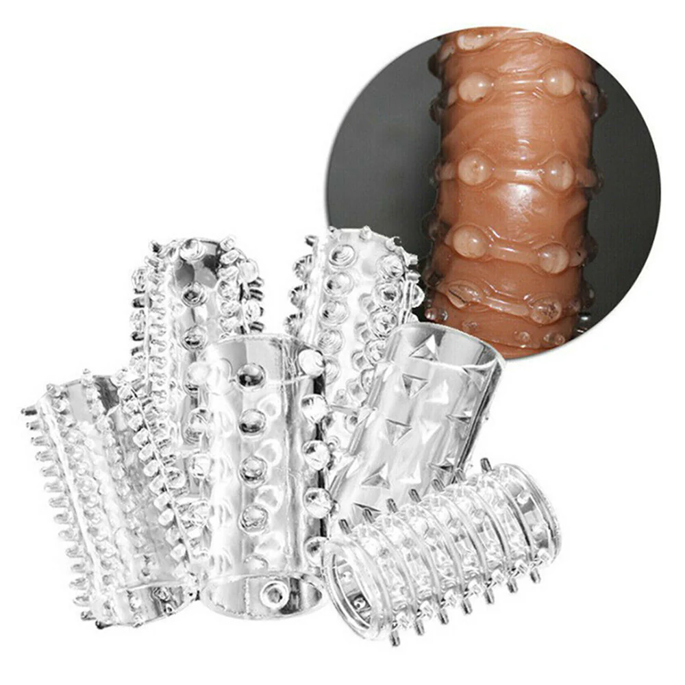 Leto Stretchy Textured Cock Sleeves - Image 5