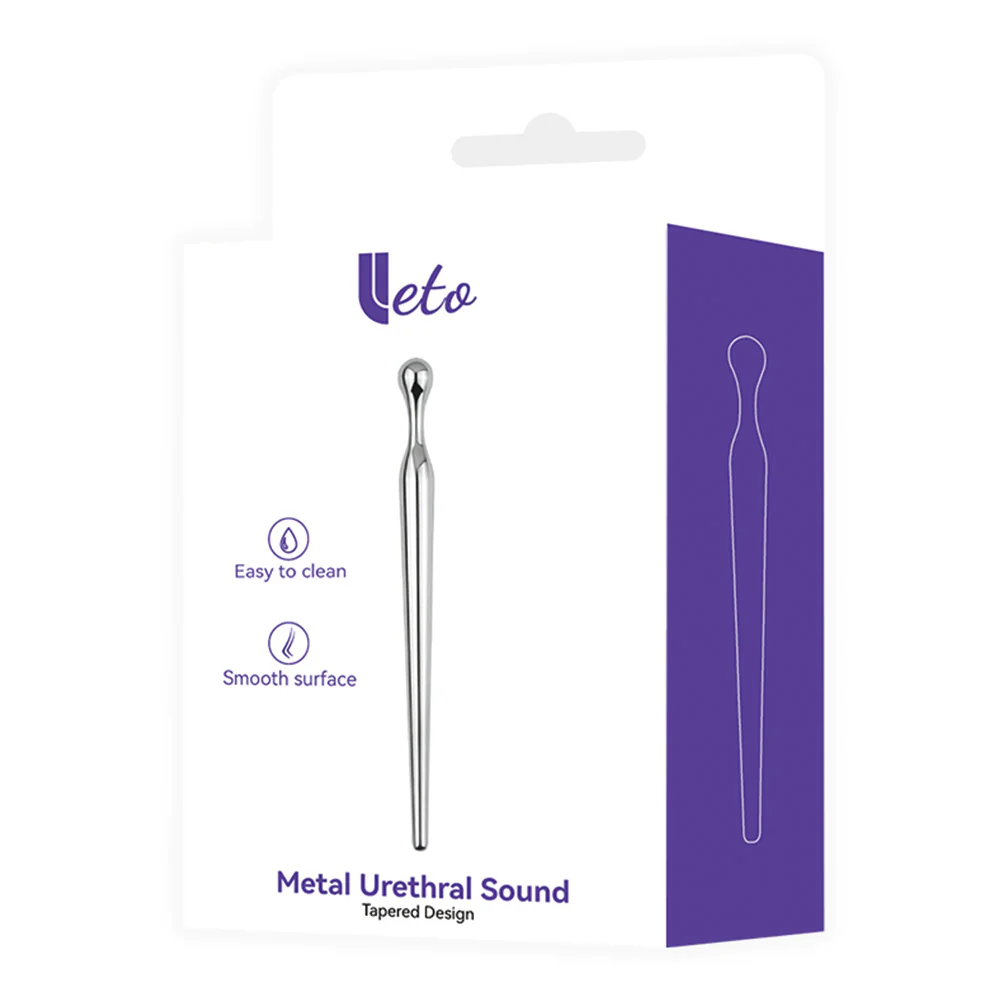 Leto Tapered Metal Urethral Dilator Plug Sound - Image 3