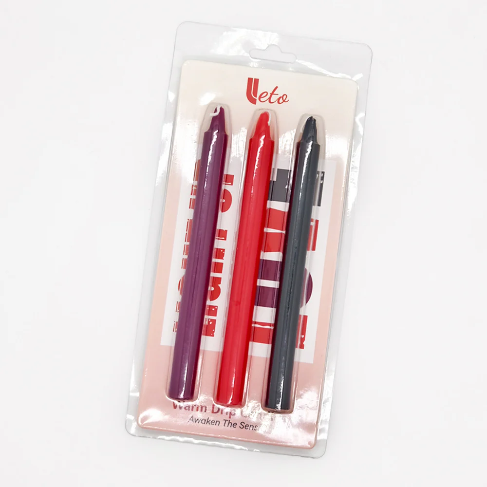 Leto Warm Drip Candles 3-Pack - Image 4