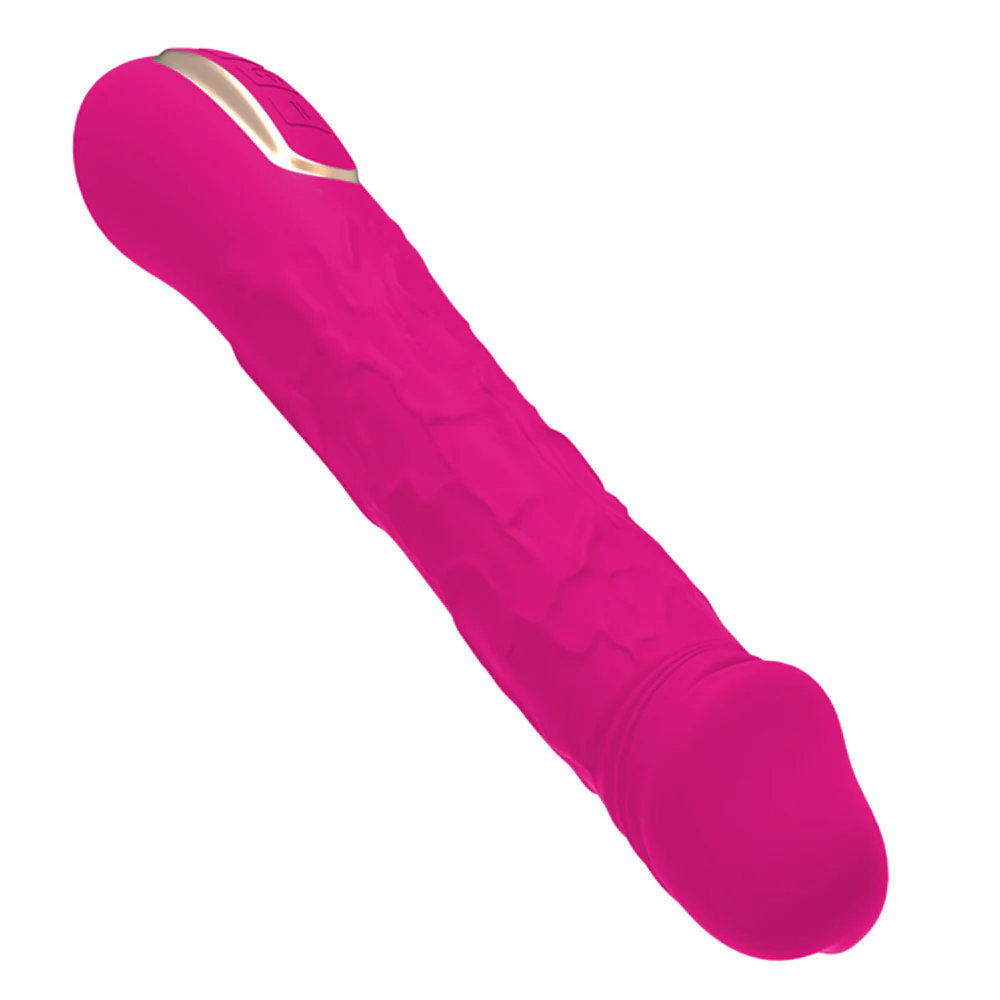 Leto Wave Vibe Rippling Phallic Silicone G-Spot Vibrator - Image 2