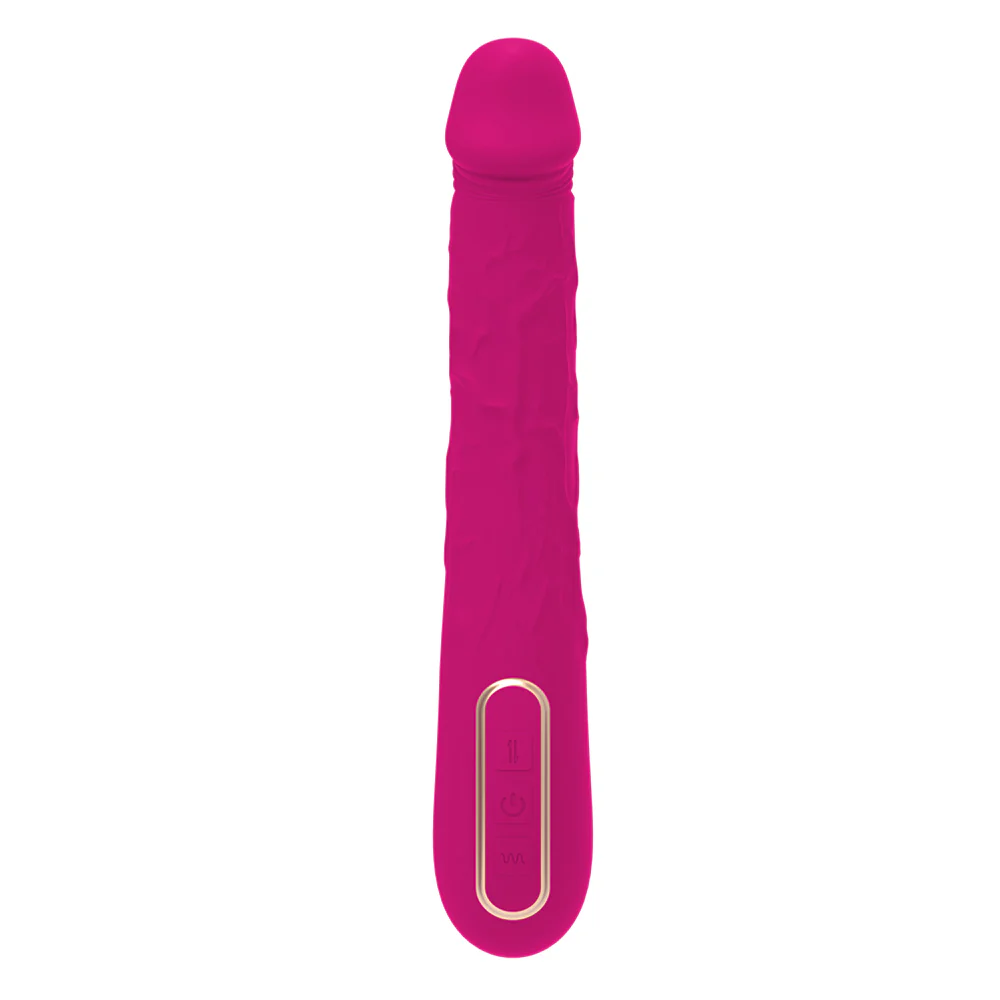 Leto Wave Vibe Rippling Phallic Silicone G-Spot Vibrator - Image 3