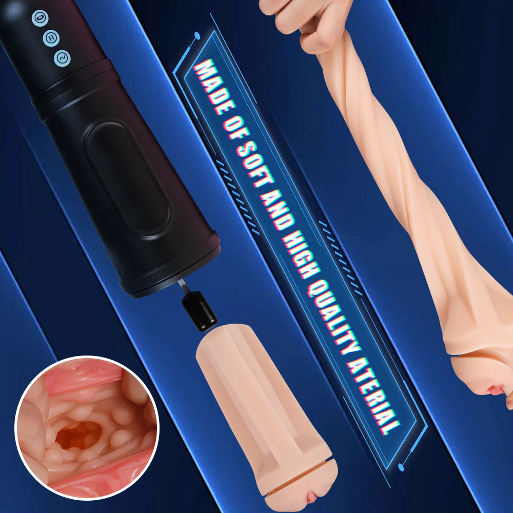 Locke Cup Suction & Vibration Realistic Vaginal Masturbator - Image 4