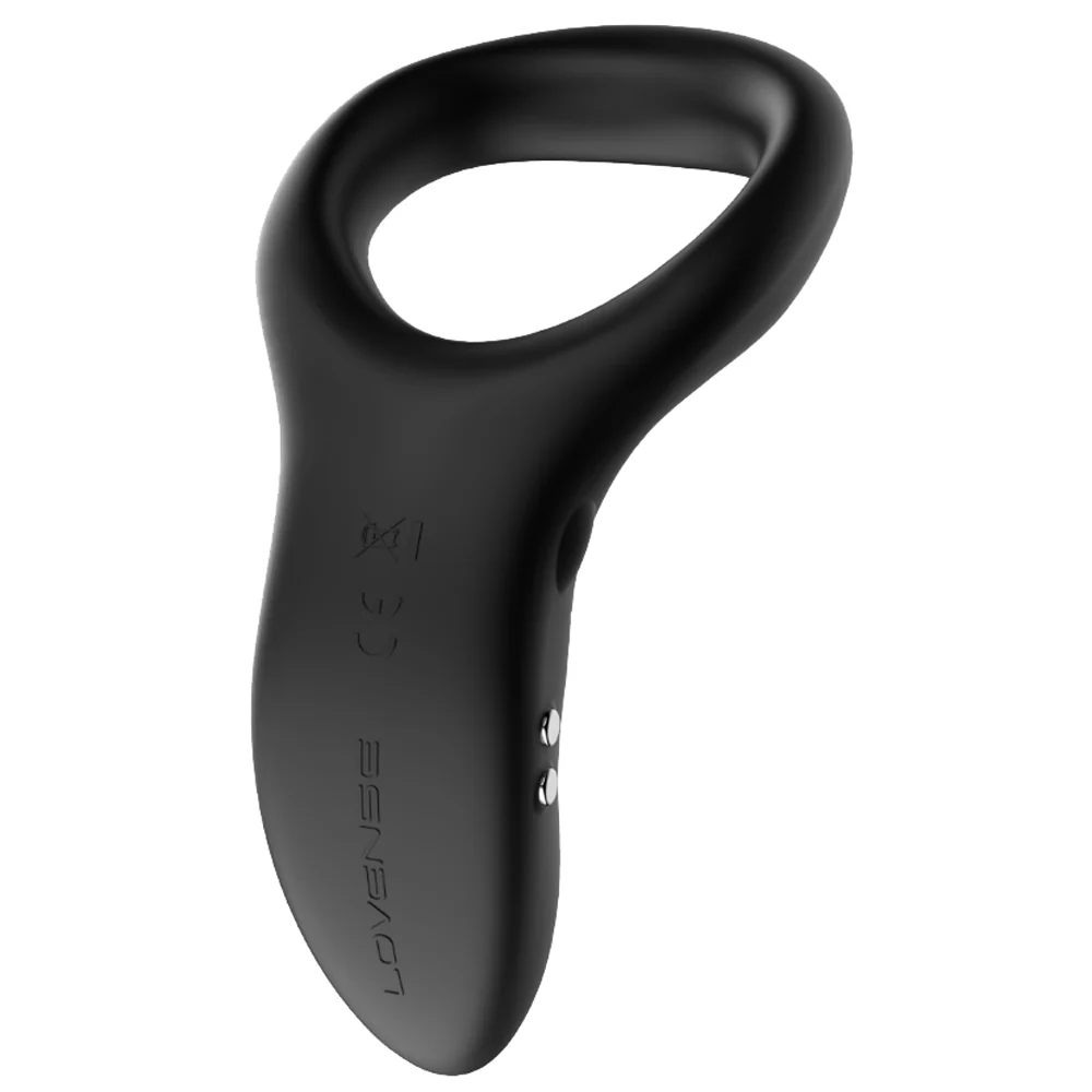 Lovense Diamo Bluetooth Vibrating Cock Ring With Perineal Arm - Image 3