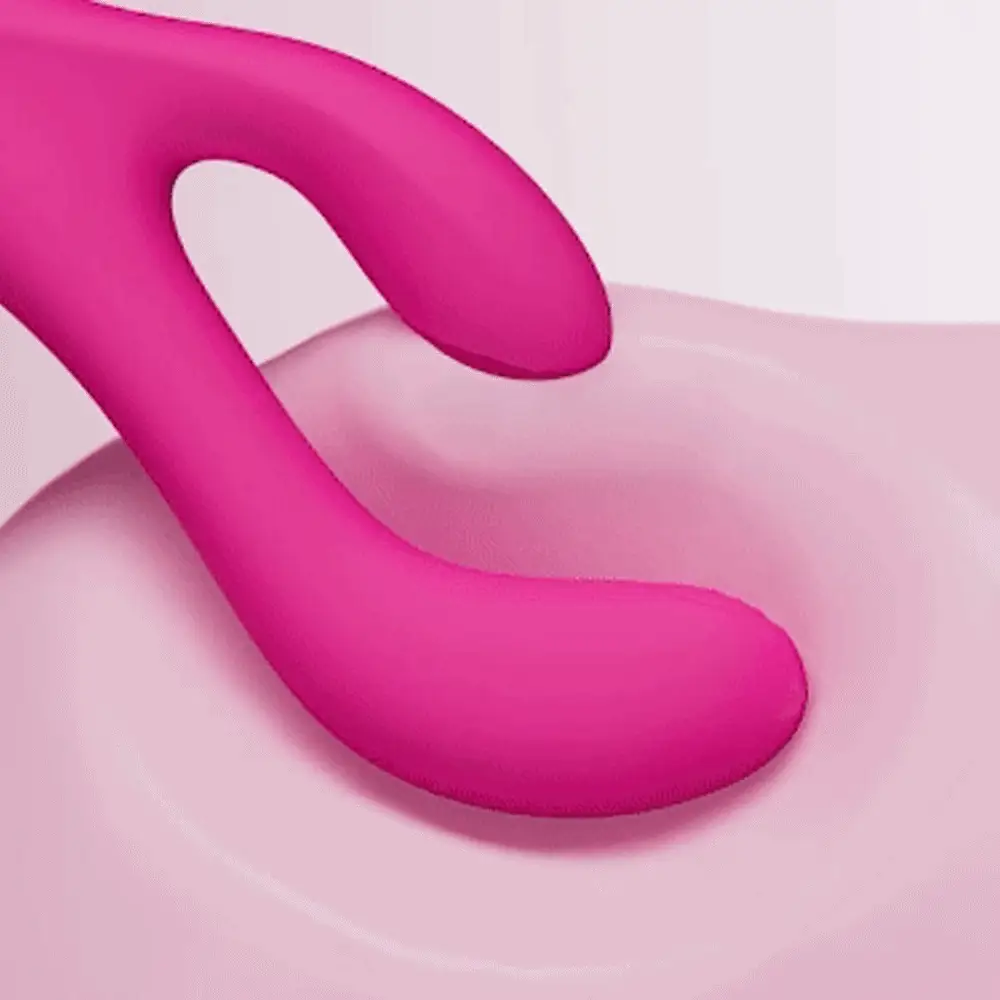 Lovense Osci 3 App-Compatible Oscillating Heating Rabbit Vibrator - Image 7