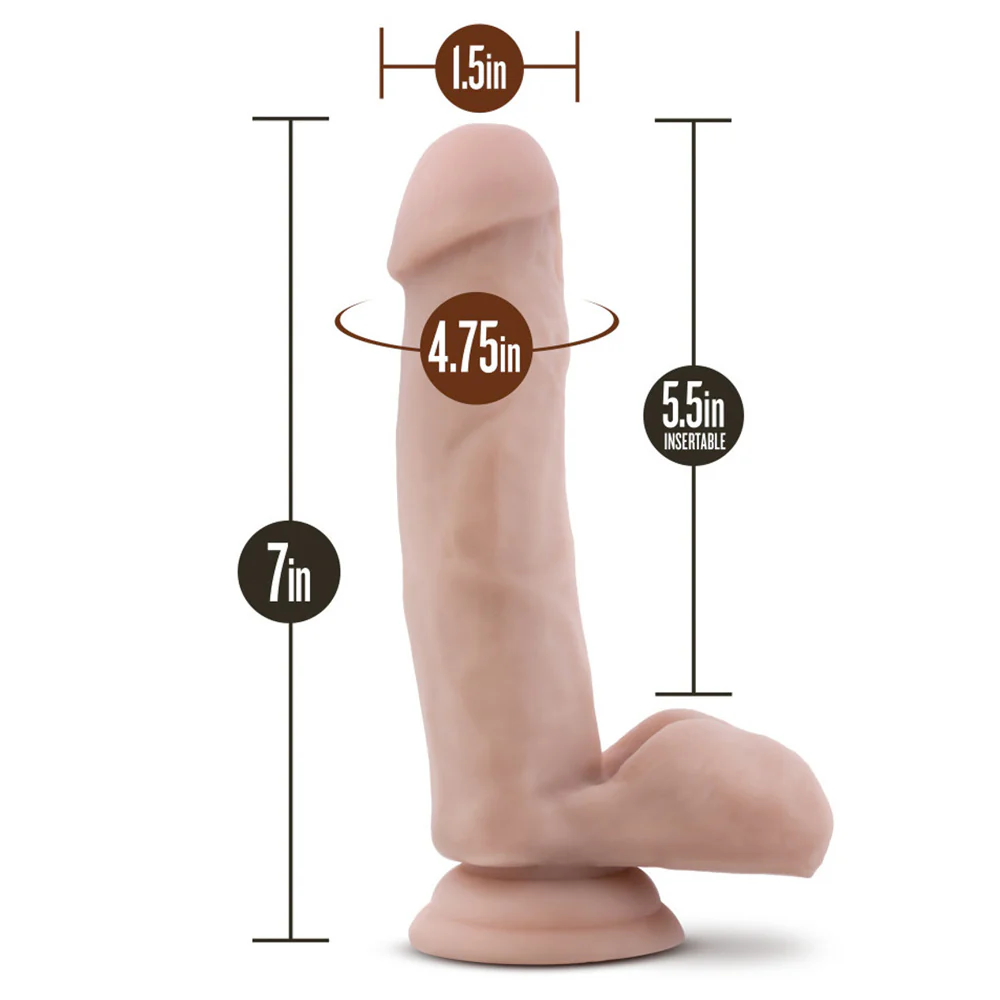 Coverboy The Pool Boy Realistic 7" Dildo - Image 5