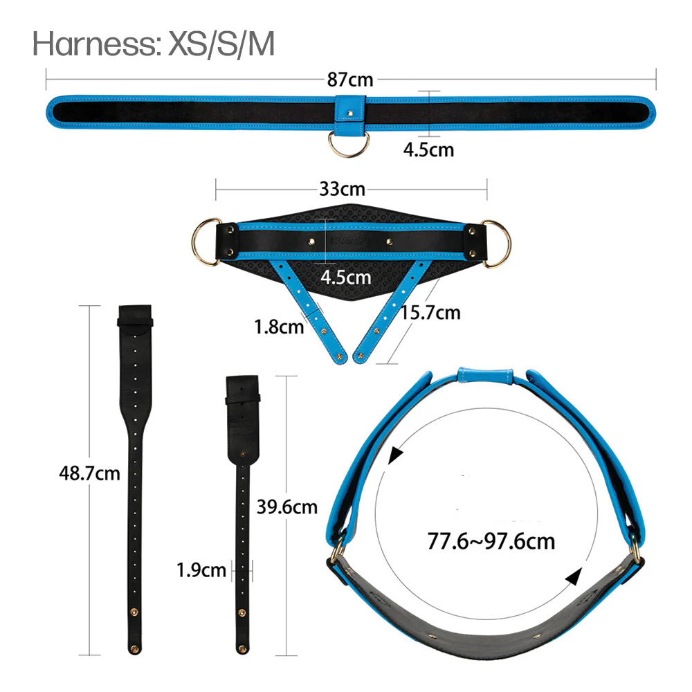 Lovetoy Ingen 9" Enhanced Unisex Hollow Silicone Strap-On Set - Image 13