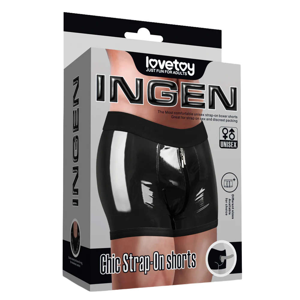 Lovetoy Ingen Chic Boxer Shorts Unisex Strap-On Harness - Image 11