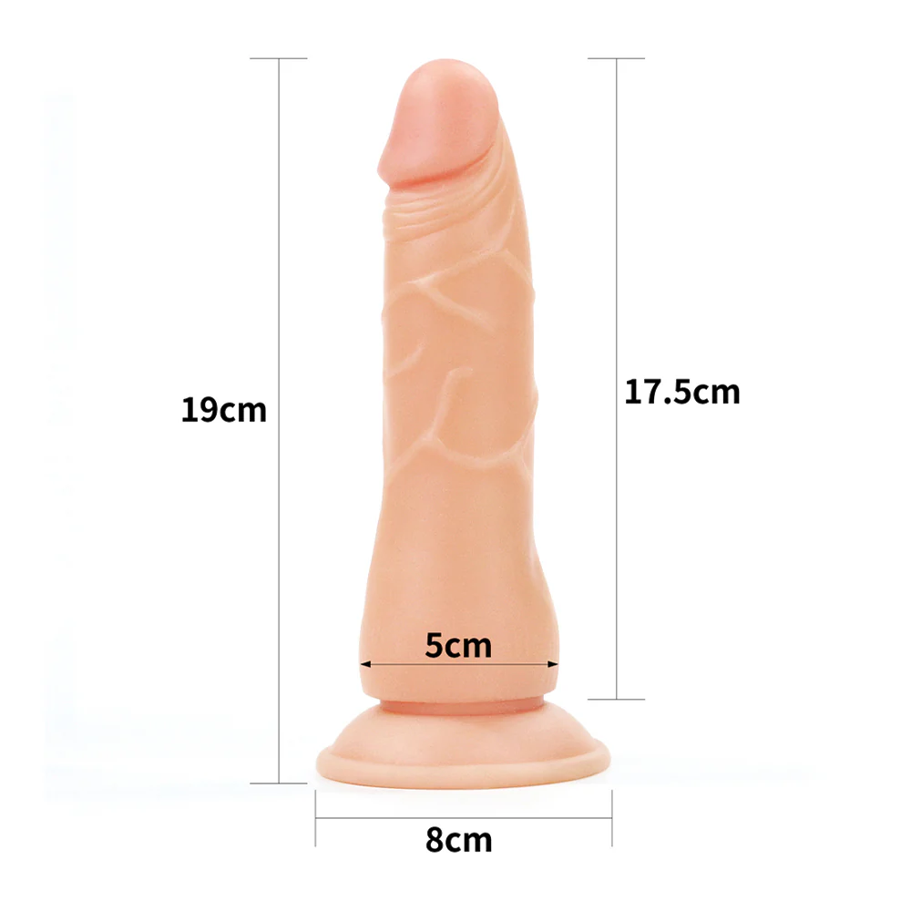 Lovetoy Ingen Easy Velcro Strap-On Harness & 7.5" Dildo Set - Image 11