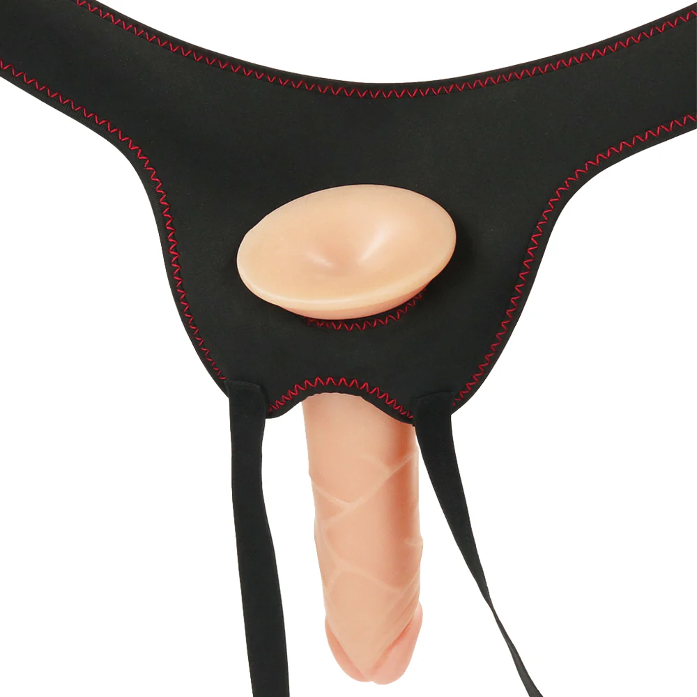 Lovetoy Ingen Easy Velcro Strap-On Harness & 7.5" Dildo Set - Image 2