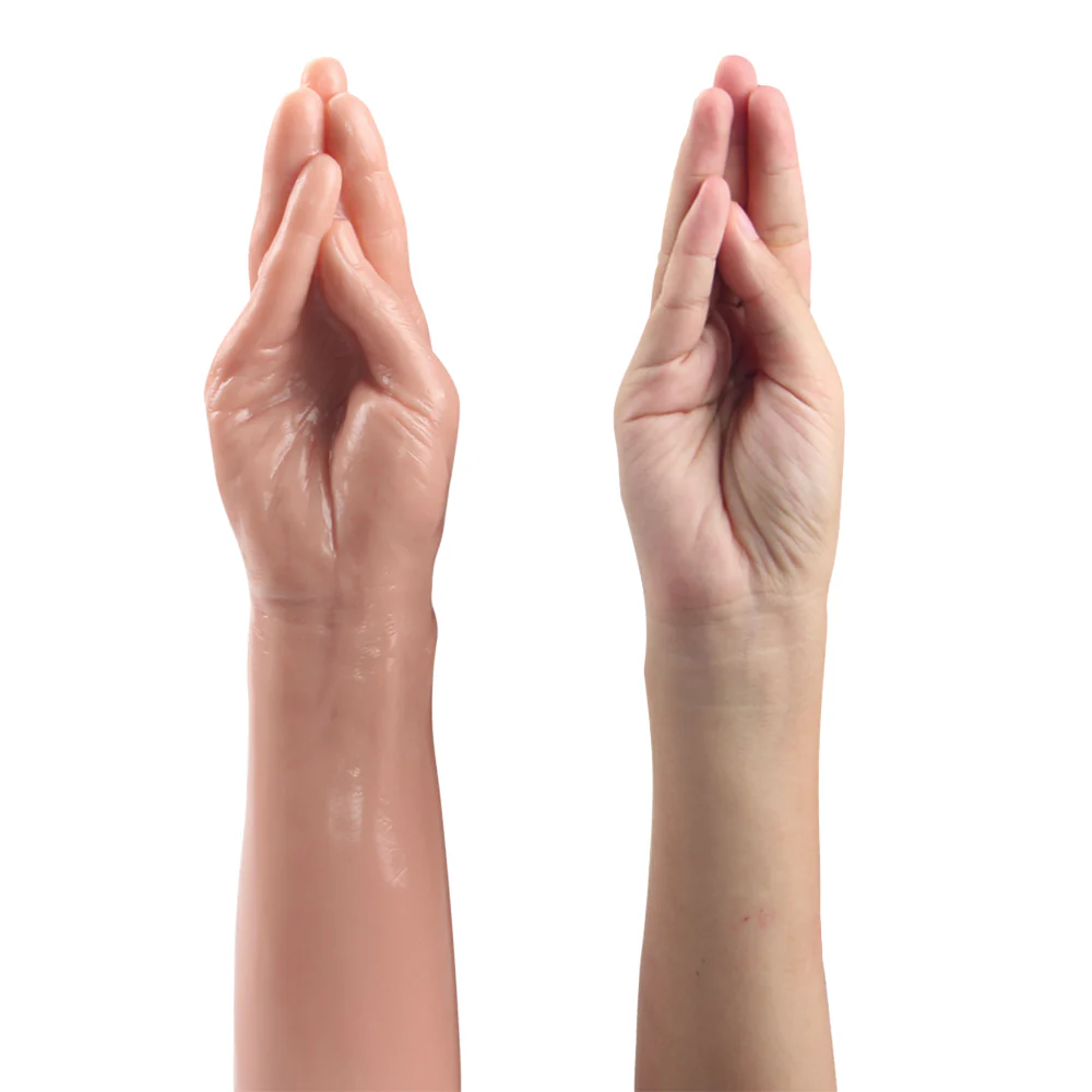 Lovetoy King-Sized 13.5" Magic Hand Realistic Fisting Dildo - Image 7