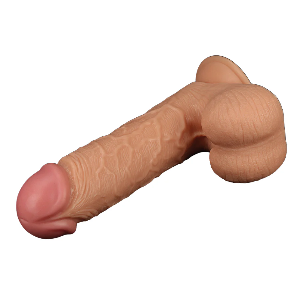 Lovetoy King-Sized 9" Extra-Thick Realistic Dildo With Suction Cup - Image 2