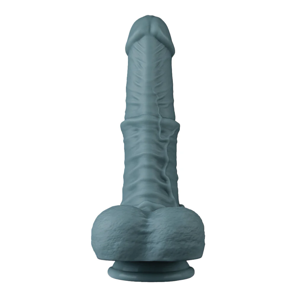 Lovetoy Nature Cock Dual-Layered Silicone Thrusting Vibrating Dildo