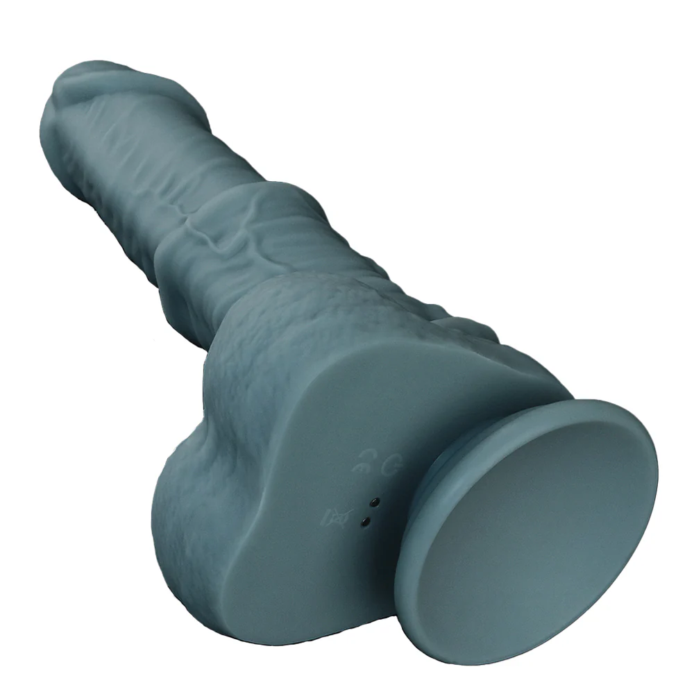 Lovetoy Nature Cock Dual-Layered Silicone Thrusting Vibrating Dildo - Image 6