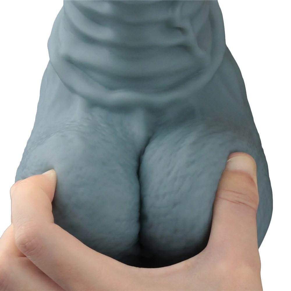 Lovetoy Nature Cock Dual-Layered Silicone Thrusting Vibrating Dildo - Image 7