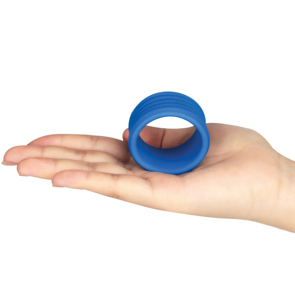 Lovetoy Pinnacle Pro Deep Rib Grip Cock Ring - Image 4