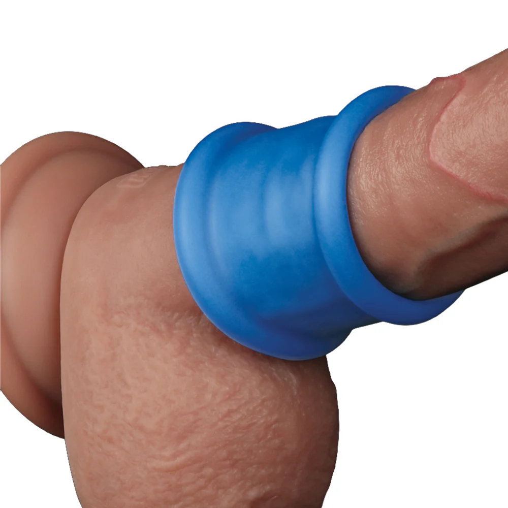 Lovetoy Pinnacle Pro Tapered Squeeze Cock Ring Ball Stretcher - Image 4