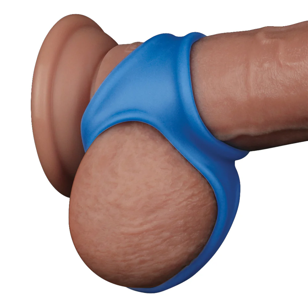 Lovetoy Pinnacle Pro Trio Grip Enhancer Cock & Ball Ring - Image 7