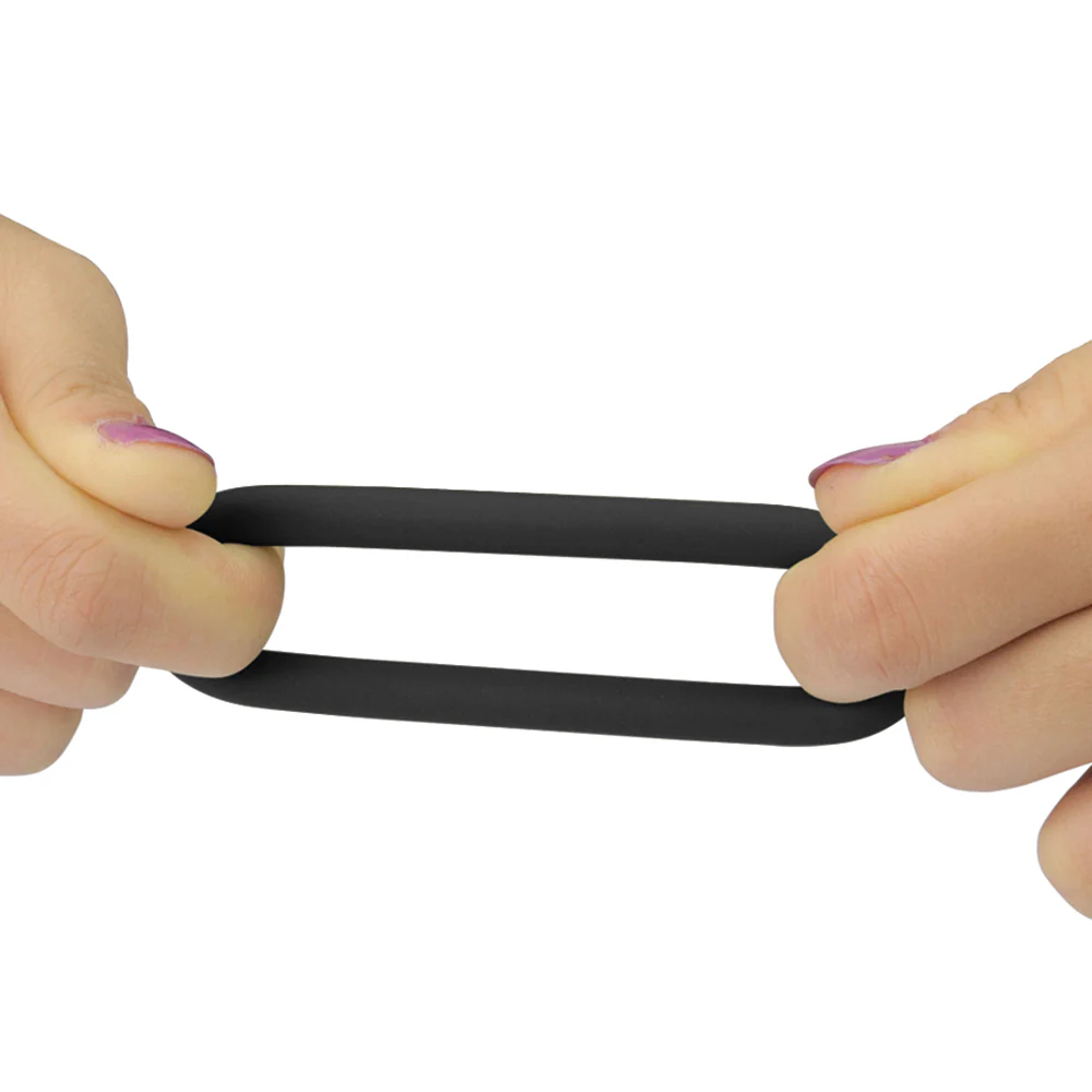 Lovetoy Power Plus Soft Silicone Cock Ring 3-Piece Set - Image 2