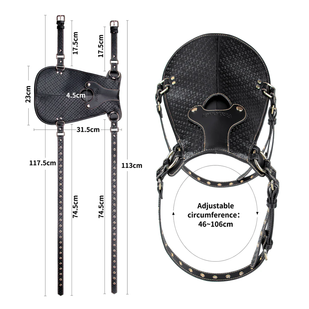 Lovetoy Rebellion Reign Strap-On Saddle Harness - Image 6