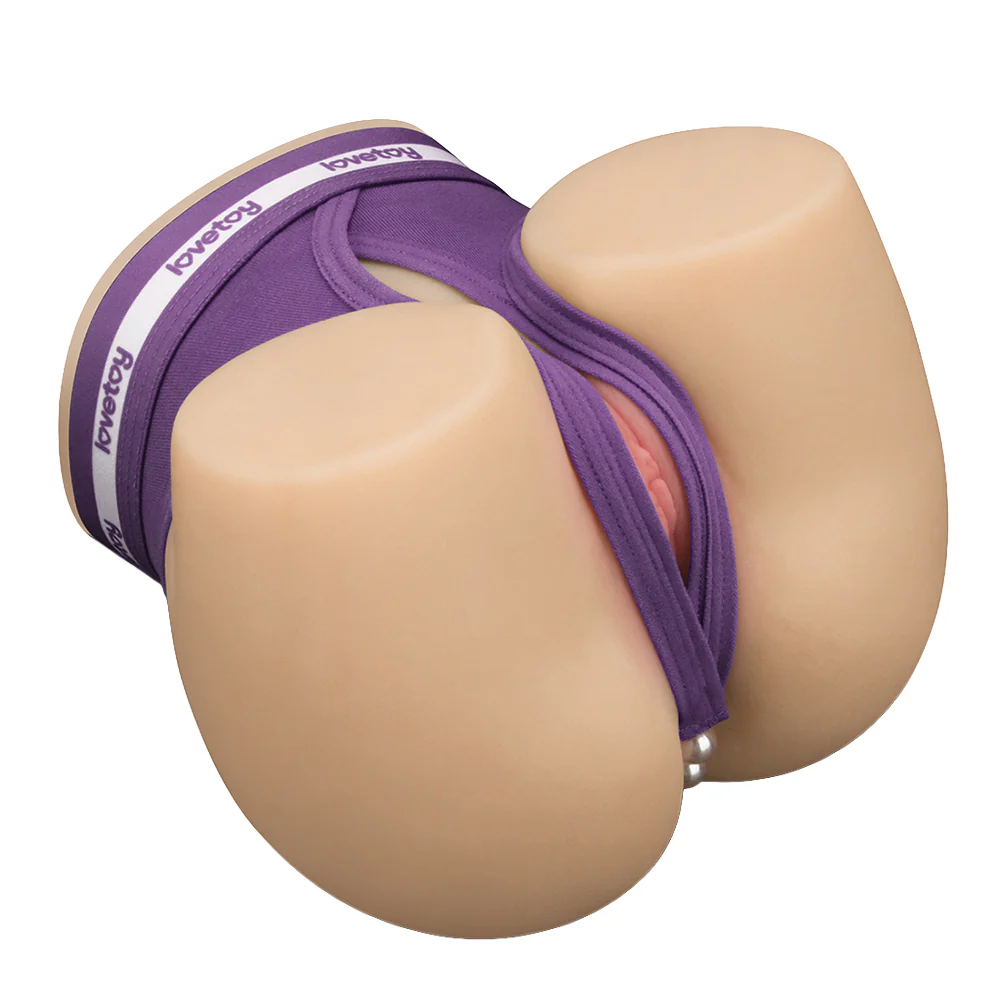 Lovetoy Streetgirl's Vibrating Realistic Dual-Entry Mini Masturbator
