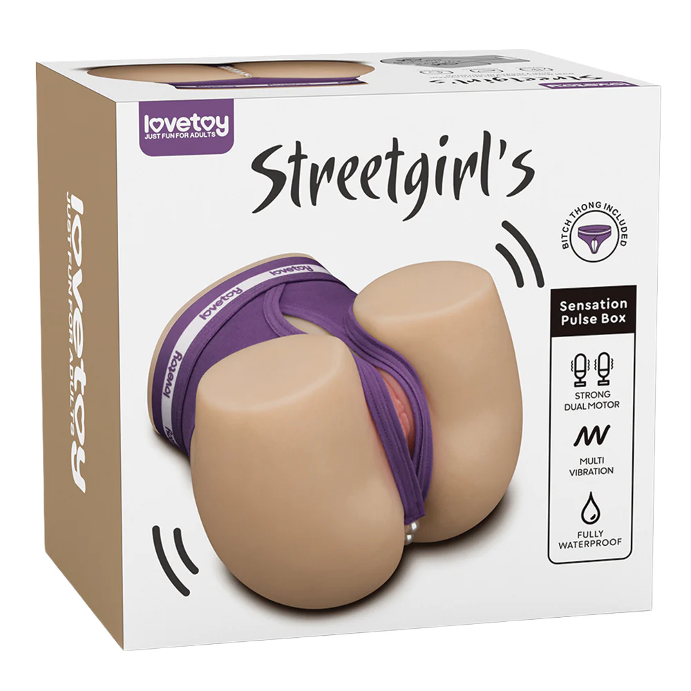 Lovetoy Streetgirl's Vibrating Realistic Dual-Entry Mini Masturbator - Image 11