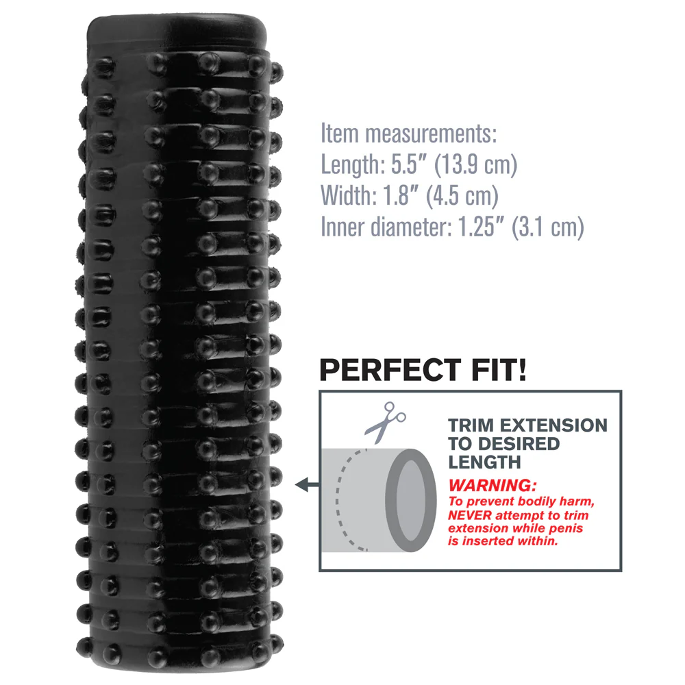 Fantasy X-Tensions Magic Pleasure Girth Enhancer Penis Sleeve - Image 3