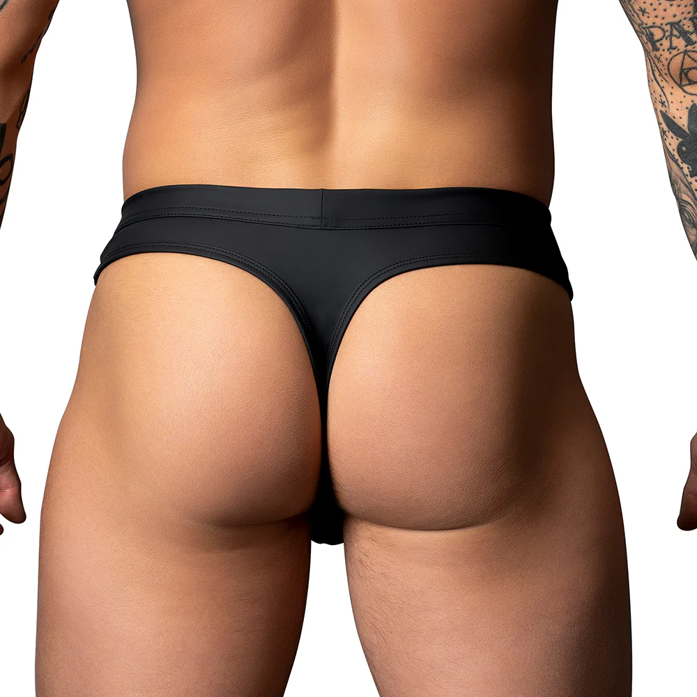 Male Power Snap Off Pouch Thong - Image 2