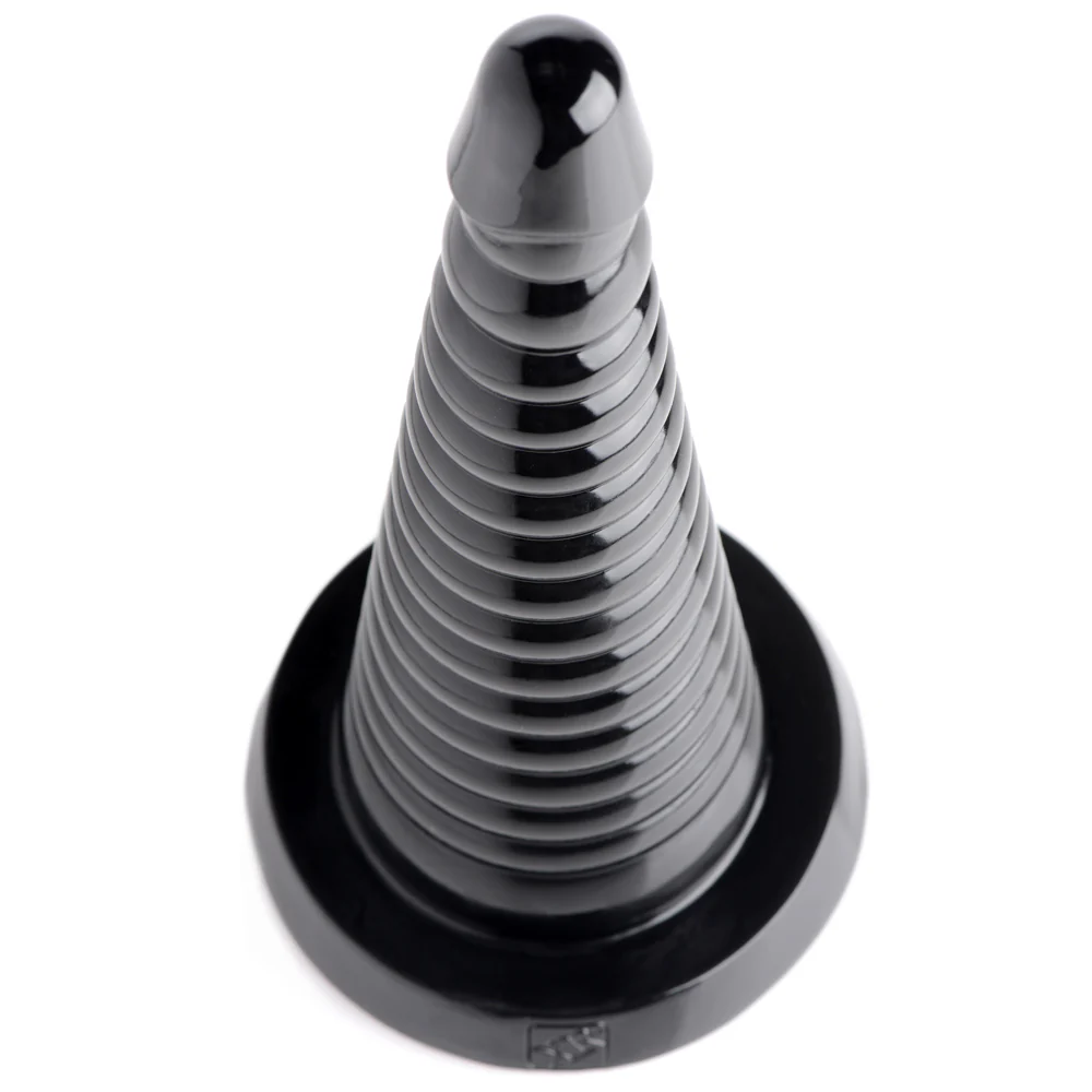 Master Series Giant Ribbed Anal Cone - Image 3