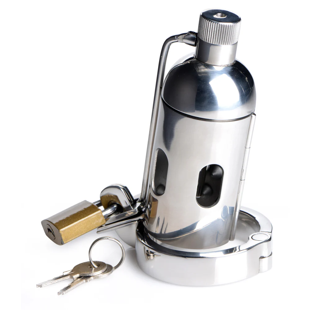 Master Series - Spiked Chamber Chastity Cage - Image 2