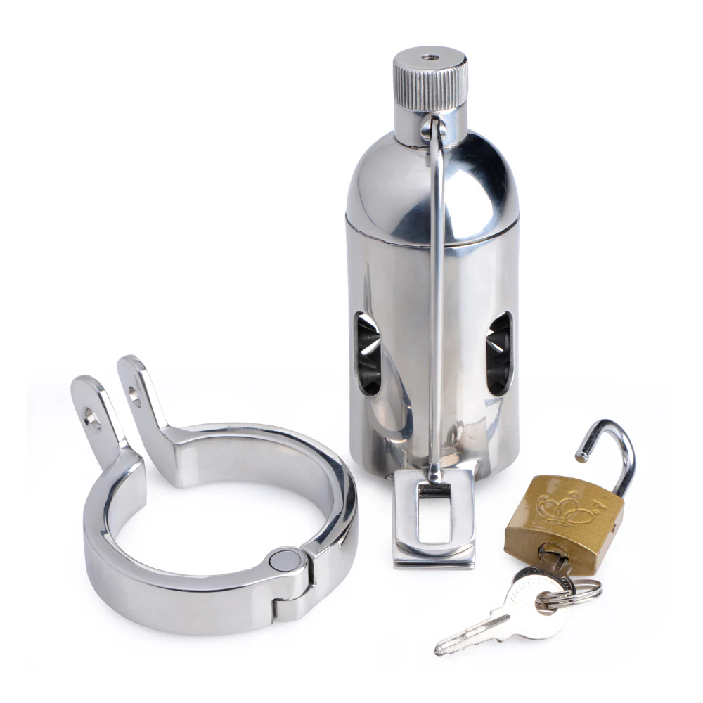 Master Series - Spiked Chamber Chastity Cage - Image 4