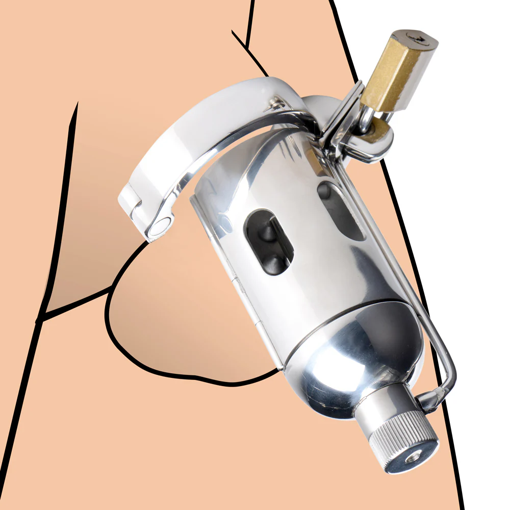 Master Series - Spiked Chamber Chastity Cage - Image 9