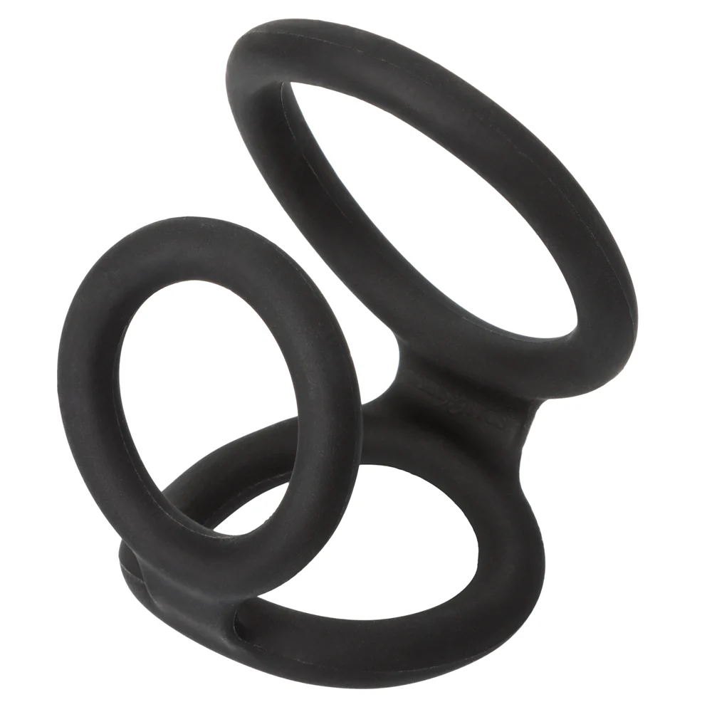 Maximiser Enhancer Silicone Triple Cock & Ball Ring - Image 2