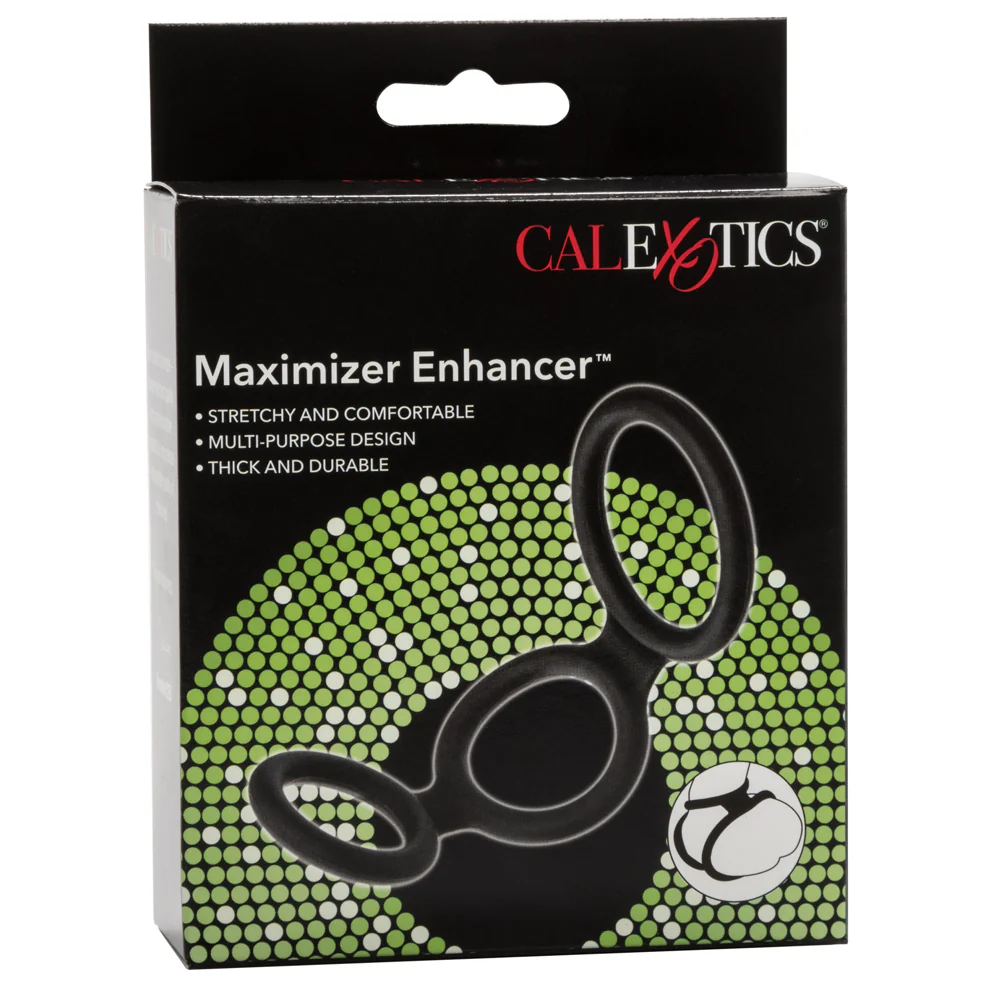 Maximiser Enhancer Silicone Triple Cock & Ball Ring - Image 3