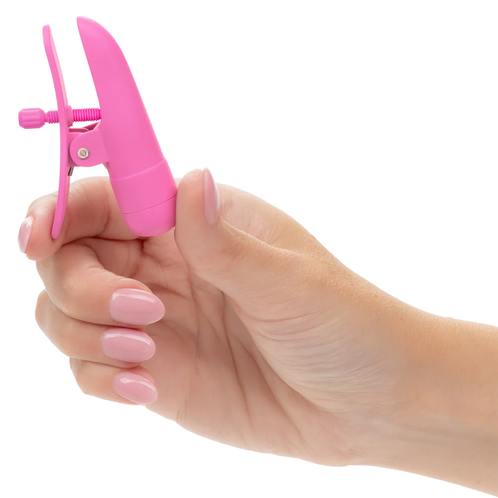 Nipple Play Nipplettes Rechargeable Vibrating Nipple Clamps - Image 5