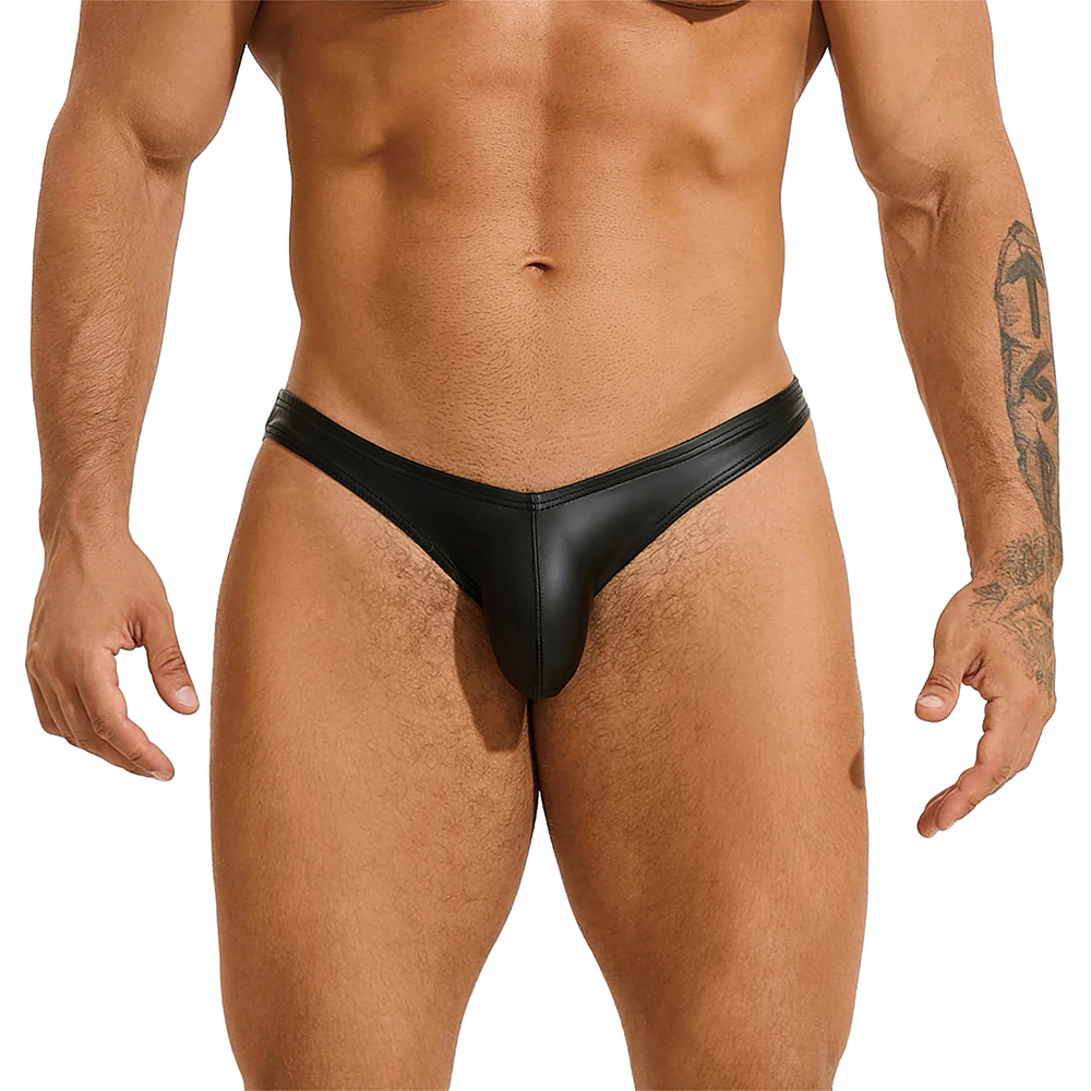 Oh Yeah Matte Wet Look Briefs - Image 4